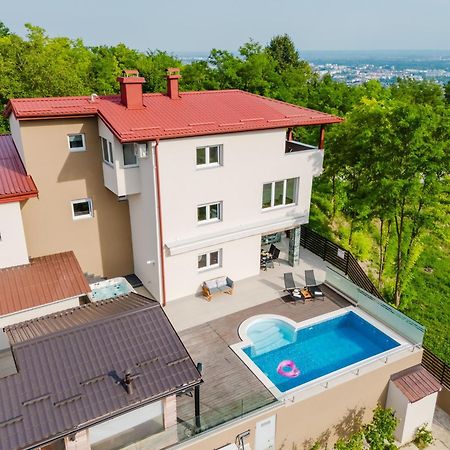 Carobni Pogled Zagreb Villa Eksteriør bilde